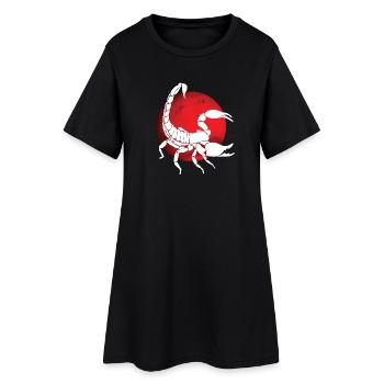 Scorpion Signe Astrologique - Robe T-shirt Femme - noir - Devant