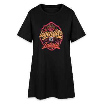 85. Geburtstag - Frauen T-Shirt-Kleid - Schwarz - Vorne