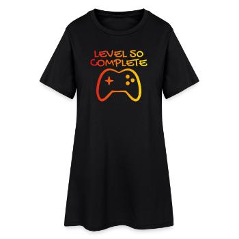 50 Birthday - Level 50 Complete - Gamer 50 years - Women’s T-Shirt Dress - black - Front
