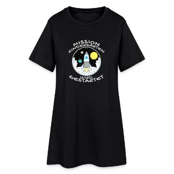 Kindergartenkind 2021 Kindergarten Geschenk - Frauen T-Shirt-Kleid - Schwarz - Vorne