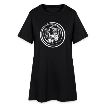 Border Collie « Black Edition » - Robe T-shirt Femme - noir - Devant