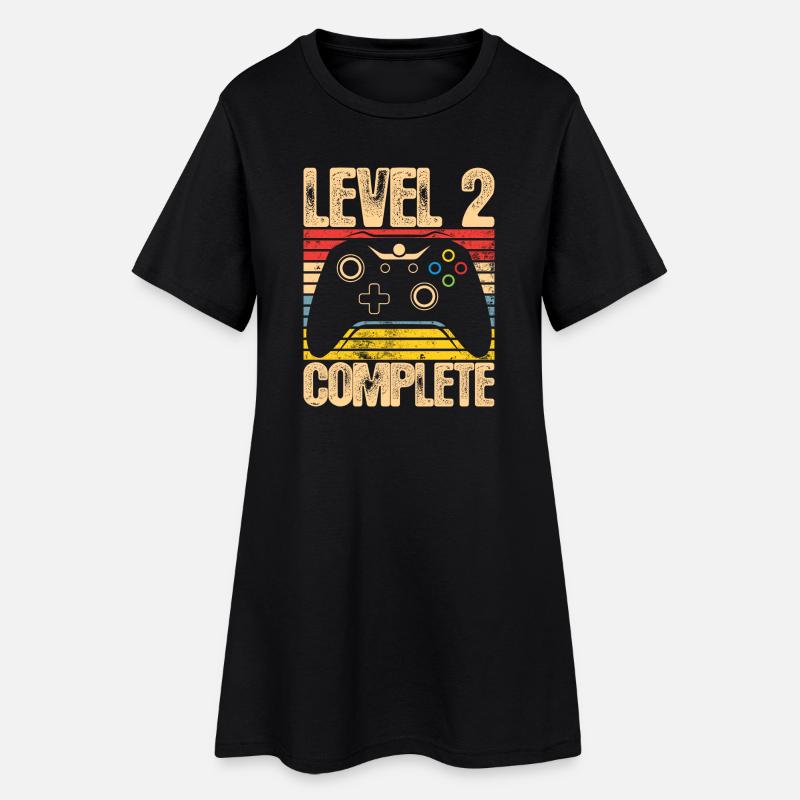 Level 2 Complete Controller - Women’s T-Shirt Dress - black
