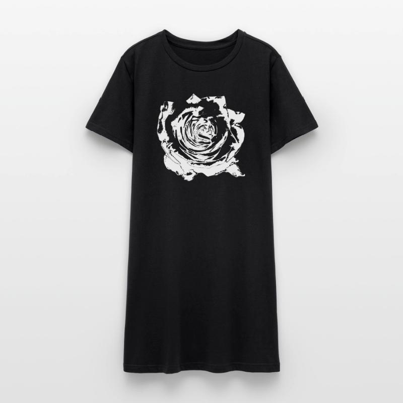 Fleur Blanche Fleurs Blanches Fleurs Blanches Fleurs Blanches Robe T-shirt Femme
