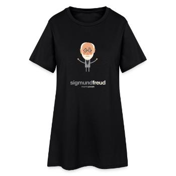 Des gens qui inspirent - Robe T-shirt Femme - noir - Devant