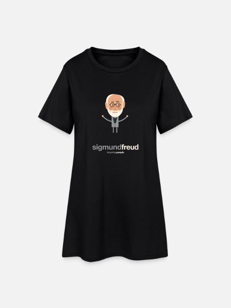 Des gens qui inspirent - Robe T-shirt Femme - noir
