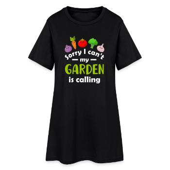Garden Gardener Gardener - Women’s T-Shirt Dress - black - Front