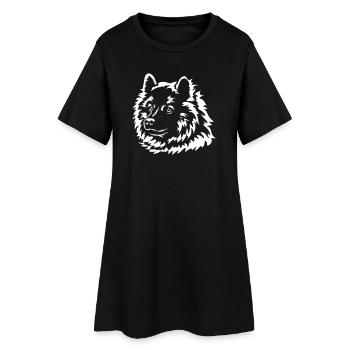 Eurasier Head « Black Edition » - Robe T-shirt Femme - noir - Devant