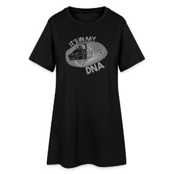 Tronçonneuse bûcheron Tronçonneuse - Robe T-shirt Femme - noir - Devant