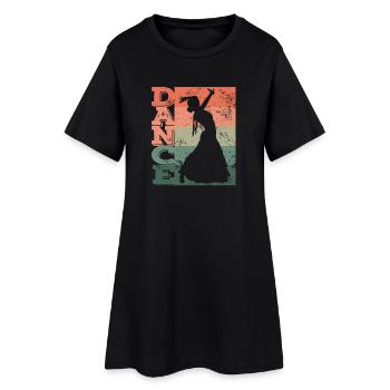 Danse flamenco Danse Flamenco Robe Flamenco Flamenco - Robe T-shirt Femme - noir - Devant