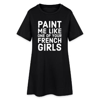 Citation de film - Français Girls - Titanic - Hollywood - Robe T-shirt Femme - noir - Devant