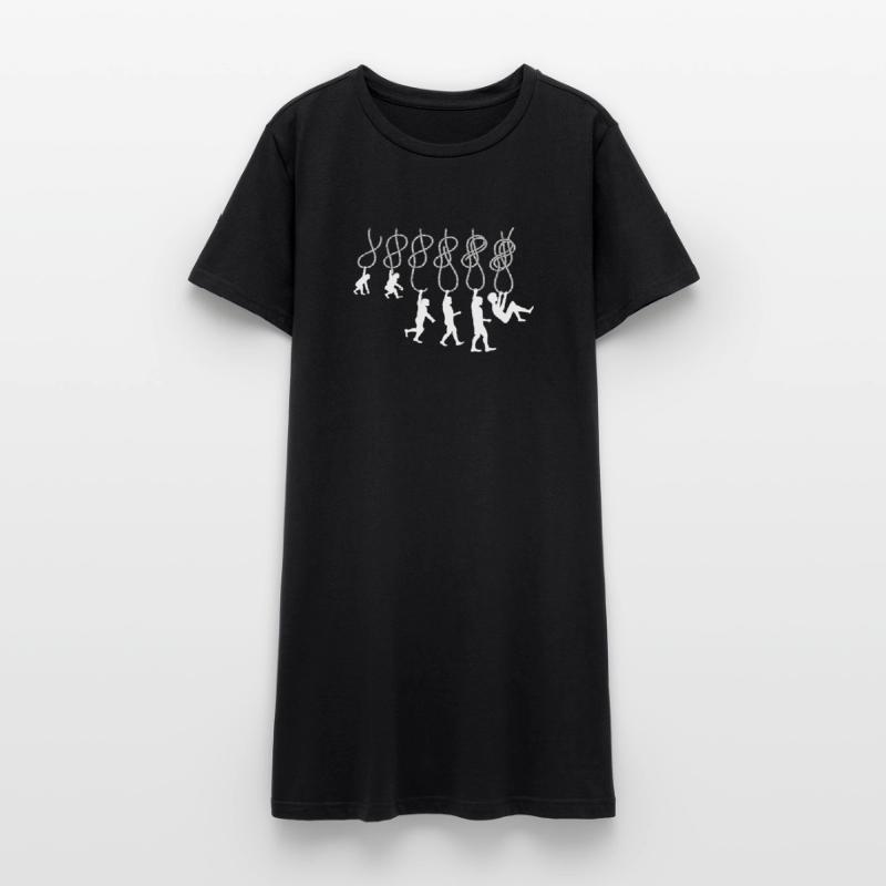 Evolution Climbing Climbing Knot Eighth Knot Women’s T-Shirt Dress