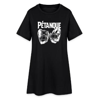 Boule balls pour Bouler Boules Boule Boule Boule boule - Robe T-shirt Femme - noir - Devant