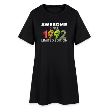 Fantastique depuis 1992 - né en 1992 - Robe T-shirt Femme - noir - Devant