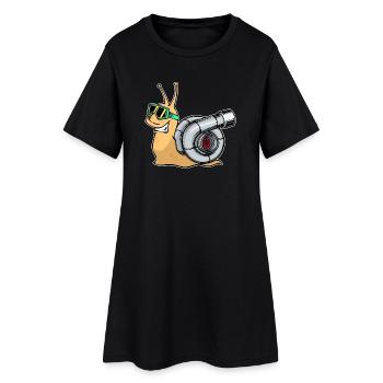 Kfz Mechaniker Autoliebhaber Cool Auto Autofahrer - Frauen T-Shirt-Kleid - Schwarz - Vorne