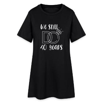 40e anniversaire de mariage Couples Ruby Anniversaire de mariage - Robe T-shirt Femme - noir - Devant
