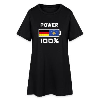 L’Allemagne et le Kosovo Power 100% - Robe T-shirt Femme - noir - Devant
