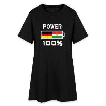 L’Allemagne et le Kurdistan Power 100% - Robe T-shirt Femme - noir - Devant