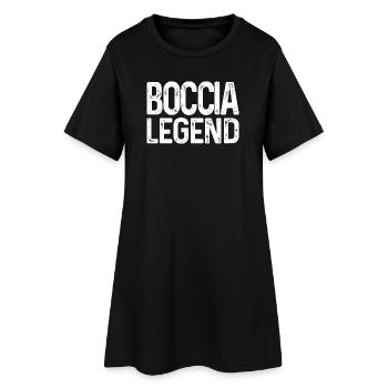 Joueur de boccia Boccia Legend Balls Boccia - Robe T-shirt Femme - noir - Devant