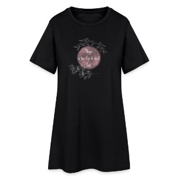 Yoga Keys to a Fulfilled Life - Women’s T-Shirt Dress - black - Front