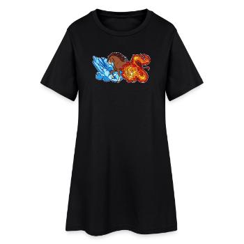 Cool Icelandic Horses Gallop Stallion Horses Horse Fool - Robe T-shirt Femme - noir - Devant
