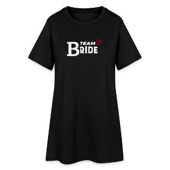 Célébration de mariage nuptial - Robe T-shirt Femme - noir - Devant
