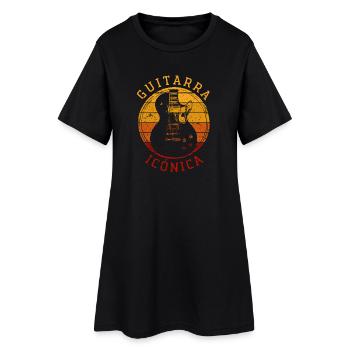 Guitarra Iconica - Robe T-shirt Femme - noir - Devant