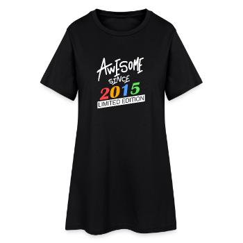 2015 - Vintage 2015 - Fantastic since 2015 - Women’s T-Shirt Dress - black - Front