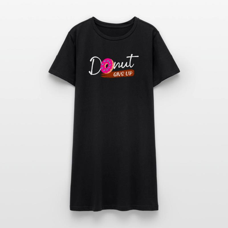 Sweets Statement Donut Snacking Baking Women’s T-Shirt Dress