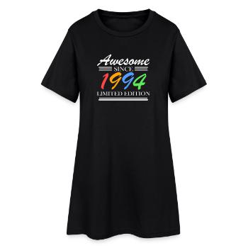 1994 - Jahrgang 1994 - Fantastisch seit 1994 - Frauen T-Shirt-Kleid - Schwarz - Vorne