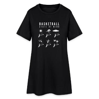 Basketball State of Mind - Robe T-shirt Femme - noir - Devant