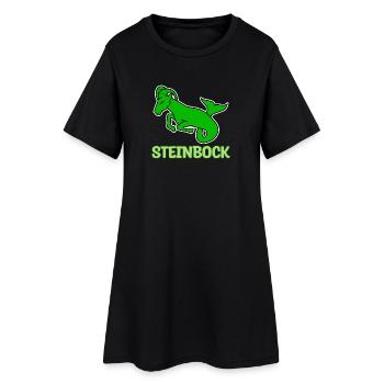Astrologie Horoscope Constellation Capricorne Zodiaque - Robe T-shirt Femme - noir - Devant