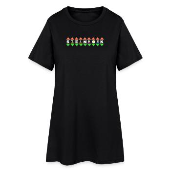 Steinbock Horoskop Galaxie Astronomie Aberglaube - Frauen T-Shirt-Kleid - Schwarz - Vorne