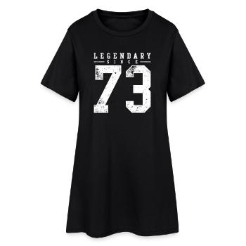 Legendary Since 73 Vintage Crest - Women’s T-Shirt Dress - black - Front