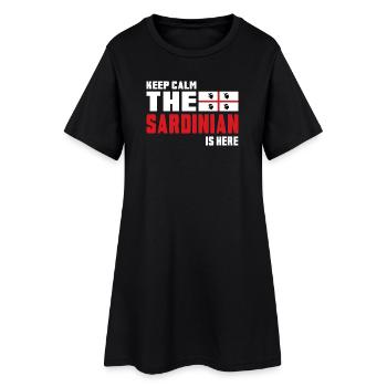 Design du drapeau de la Sardaigne Keep - Robe T-shirt Femme - noir - Devant