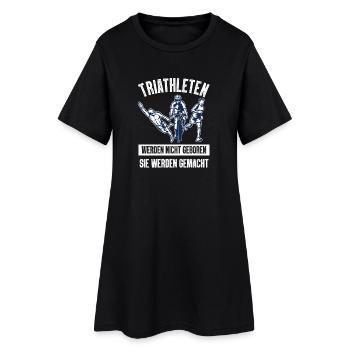 Les triathlètes ne deviendront pas triathlon - Robe T-shirt Femme - noir - Devant