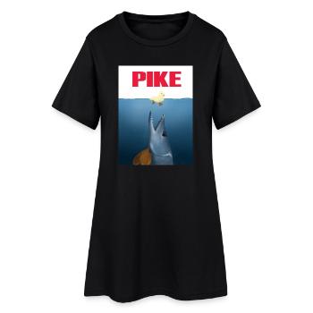 Pike attack - Women’s T-Shirt Dress - black - Front