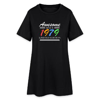 1979 - Fantastique depuis 1979 - Né en 1979 - Robe T-shirt Femme - noir - Devant