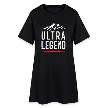 Ultra Légende - Robe T-shirt Femme - noir - Devant