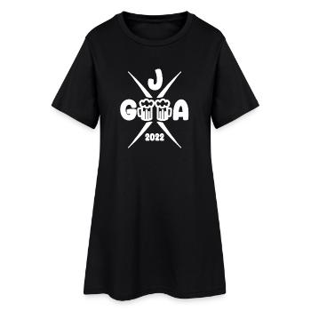2022 Junggesellenabschied - JGA - Frauen T-Shirt-Kleid - Schwarz - Vorne