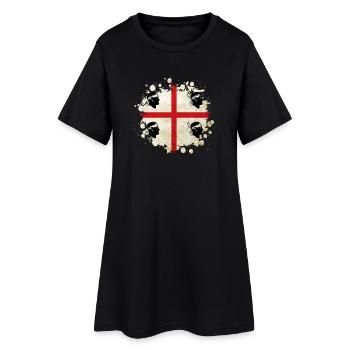 Design de drapeau vintage de la Sardaigne - Robe T-shirt Femme - noir - Devant