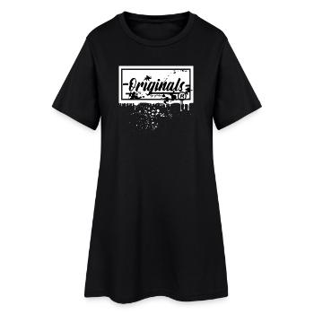 "OJIO"- The Originals Only  - Robe T-shirt Femme - noir - Devant