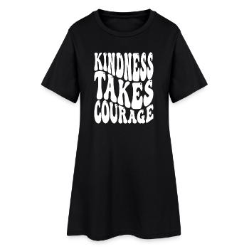 Peace Love Hope Kids Unity Day Anti Bullying - Robe T-shirt Femme - noir - Devant