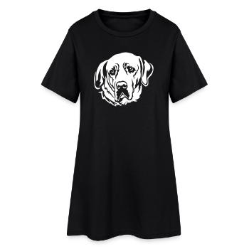 Tosa Head "Black Edition" - Women’s T-Shirt Dress - black - Front