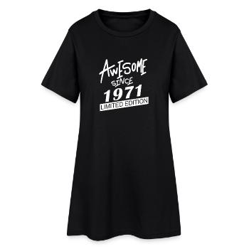 1971 - Robe T-shirt Femme - noir - Devant