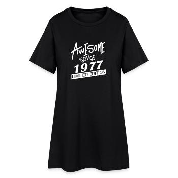 1977 - Robe T-shirt Femme - noir - Devant