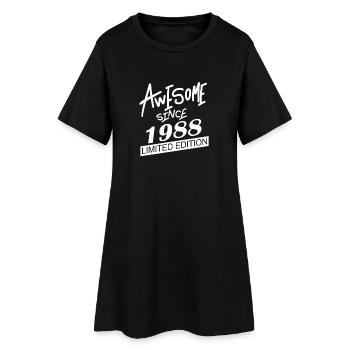 1988 - Né en 1988 - Fantastique depuis 1988 - Robe T-shirt Femme - noir - Devant