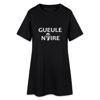 Gueule noire - Robe T-shirt Femme - noir - Devant