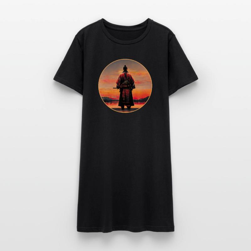 Samurai Warrior Women’s T-Shirt Dress