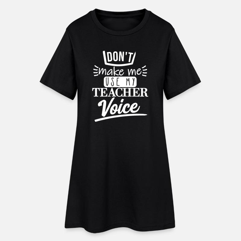 Ne me faites pas l’utiliser (blanc) - Robe T-shirt Femme - noir