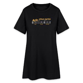 Music Literacy Matters - Women’s T-Shirt Dress - black - Front